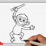 Zeichnen Anfänger Vorlagen Cool Affe Zeichnen 6 Schritt Für Schritt Für Anfänger &amp; Kinder