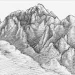 Zeichnen Lernen Vorlagen Anfänger Hübsch Berge Und Berglandschaften Zeichnen