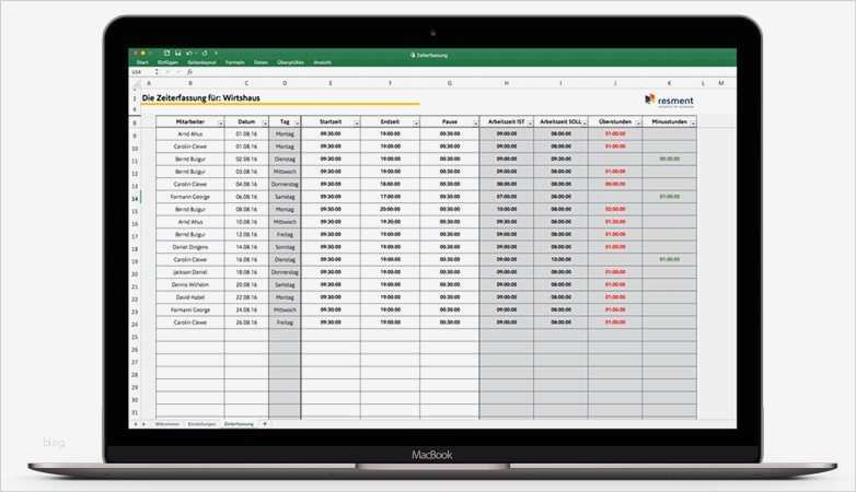 Zeiterfassung Kostenlos Excel Vorlage Wunderbar Zeiterfassung Excel Vorlage Fragpaul