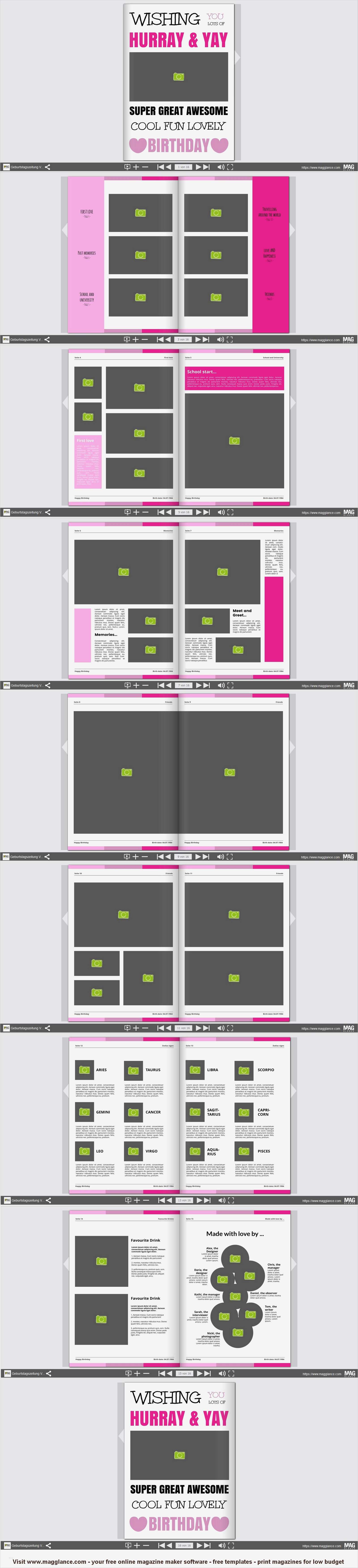 Zeitung Erstellen Vorlage Fabelhaft Geburtstagsszeitung Kostenlos Online Erstellen Und Günstig