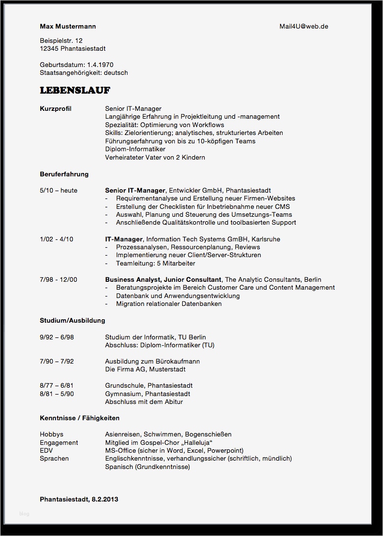 Zeitung Erstellen Vorlage Luxus Bewerbungsfehler Sünden In Lebenslauf Und Anschreiben