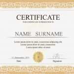 Zertifikat Vorlage Angenehm Zertifikat Diplom Der Fertigstellung Designvorlage Stock