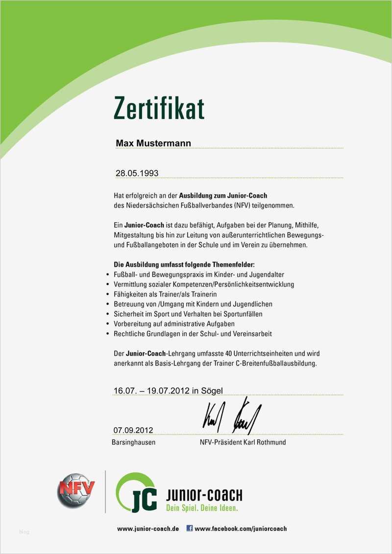 Zertifikat Vorlage Gut Beste Fußball Zertifikat Vorlage Galerie Beispiel