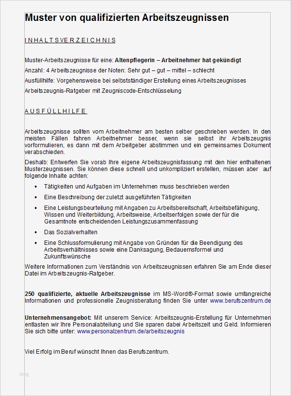 Zeugnis Vorlage Bewundernswert Altenpflegerin Zeugnis An sofort Download