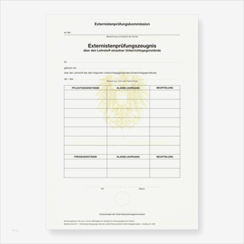 Zeugnis Vorlage Zum Ausfüllen Einzigartig Innverlag
