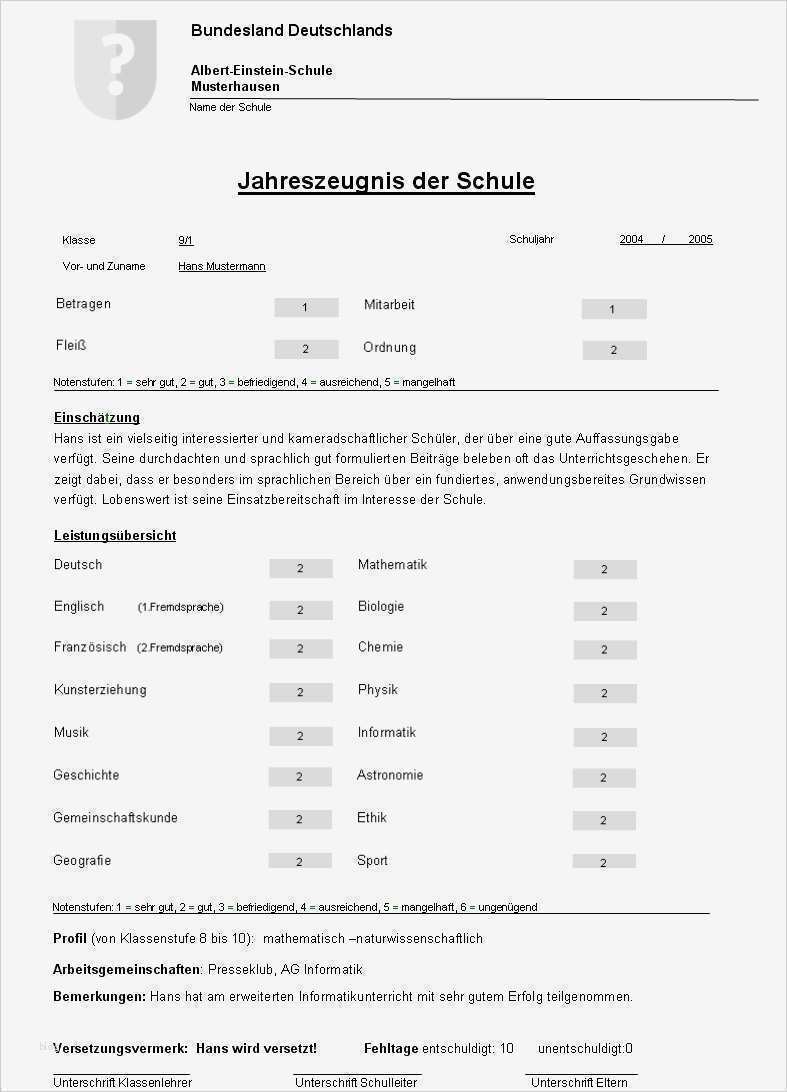 Zeugnis Vorlage Zum Ausfüllen Elegant Zeugnis – Wiktionary