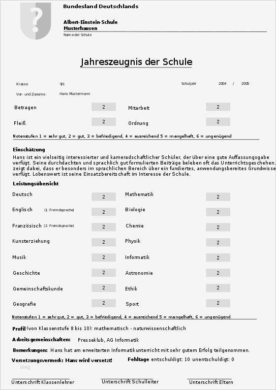Zeugnis Vorlage Zum Ausfüllen Wunderbar Datei Zeugnisg –