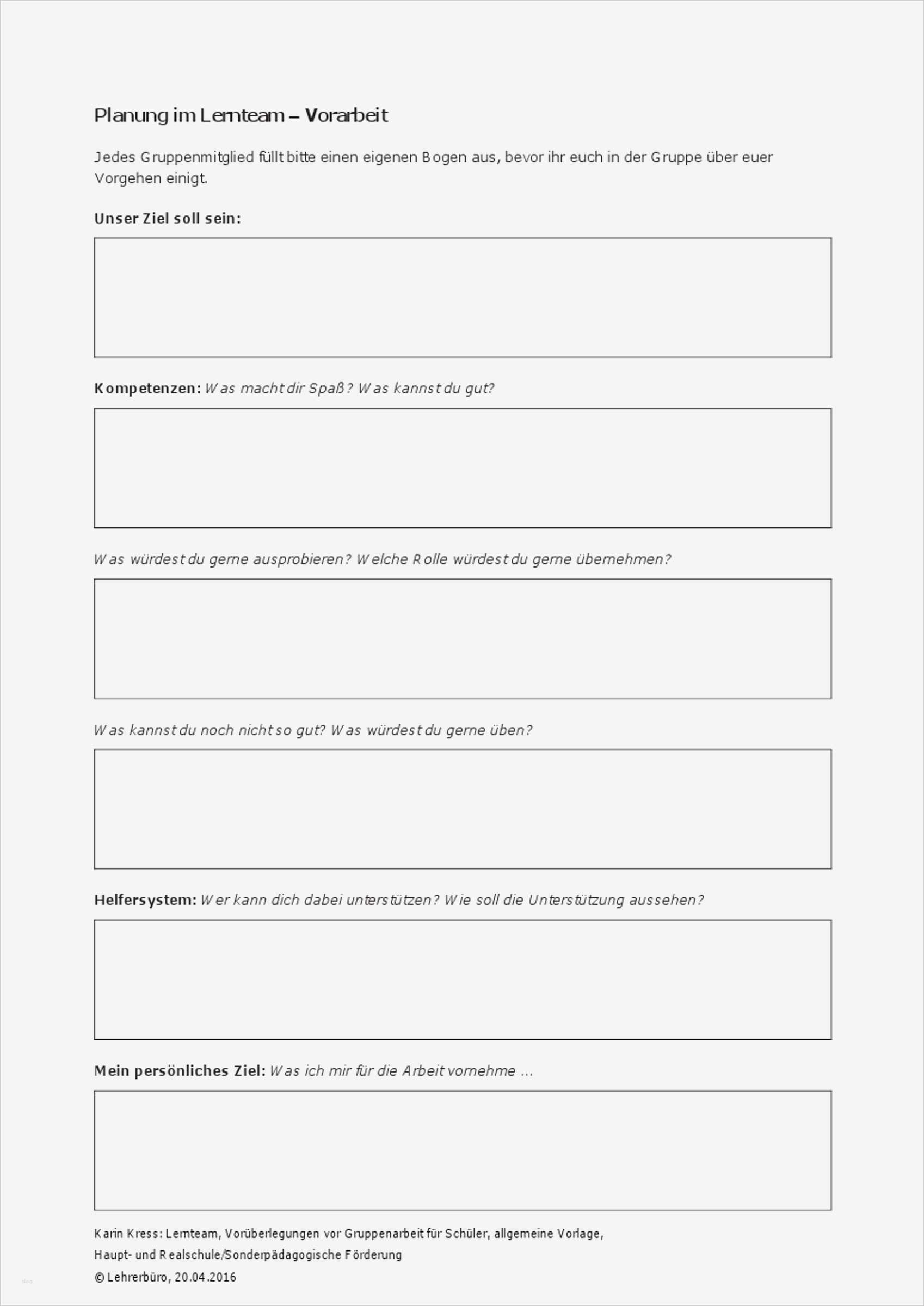 Zielvereinbarung Vorlage Wunderbar sonderpädagogik · Lehrerbüro