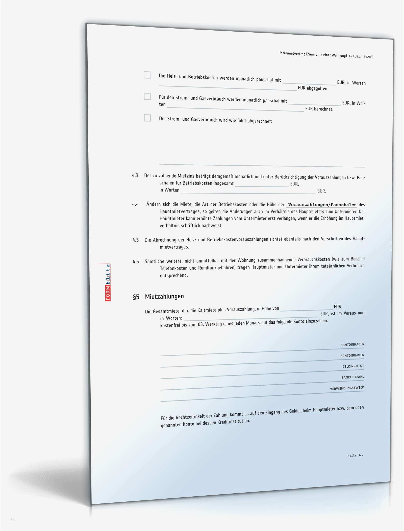 Zimmer Reservieren Vorlage Schönste Untermietvertrag Zimmer Rechtssichere Vorlage Zum Download