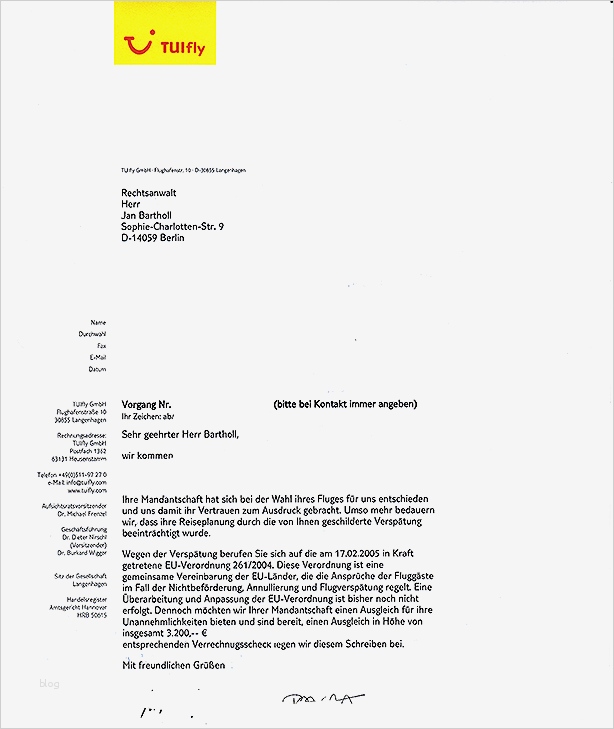 Zimmerwunsch An Hotel Schreiben Vorlage Angenehm Was Tun Wenn Airline Auf Schadensersatzforderung