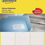 Zweckform 3348 Vorlage Word Süß Adressetiketten 3348