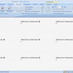 Zweckform Word Vorlage Wunderbar Serienbrief Etiketten In Word 2007 Erstellen