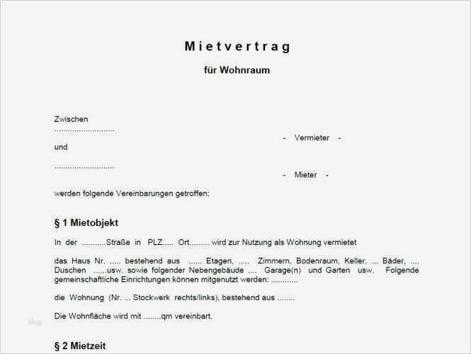 Zwischenmietvertrag Vorlage Kostenlos Fabelhaft Garagenmietvertrag Vorlage Word Neu Muster Mietvertrag