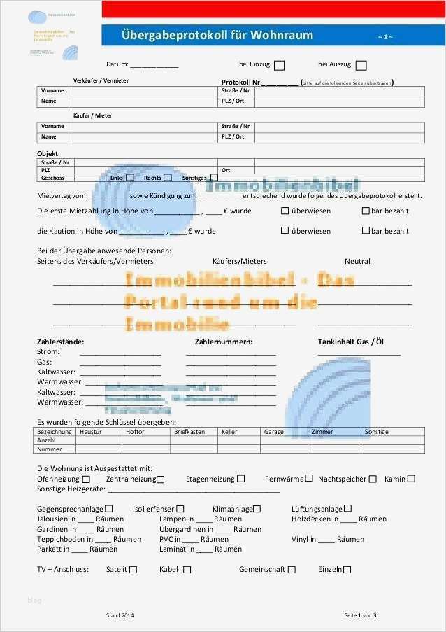 Zwischenmietvertrag Vorlage Kostenlos Fabelhaft Ubergabeprotokoll Wohnung Ubergabeprotokoll Mietwohnung