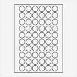 12 Etiketten Pro Blatt Vorlage Erstaunlich Etiketten 24mm Rund 6x10 Aufkleber Pro Blatt A4 Von Kores
