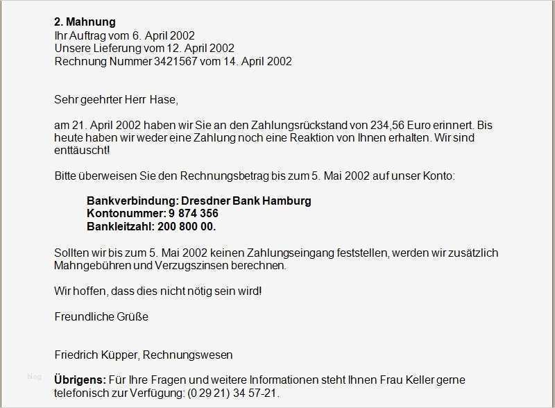 2 Mahnung Mit Mahngebühr Vorlage Best Of Textvorlagen Für Ihre Mahnungen 1 2 3 Mahnung Fice