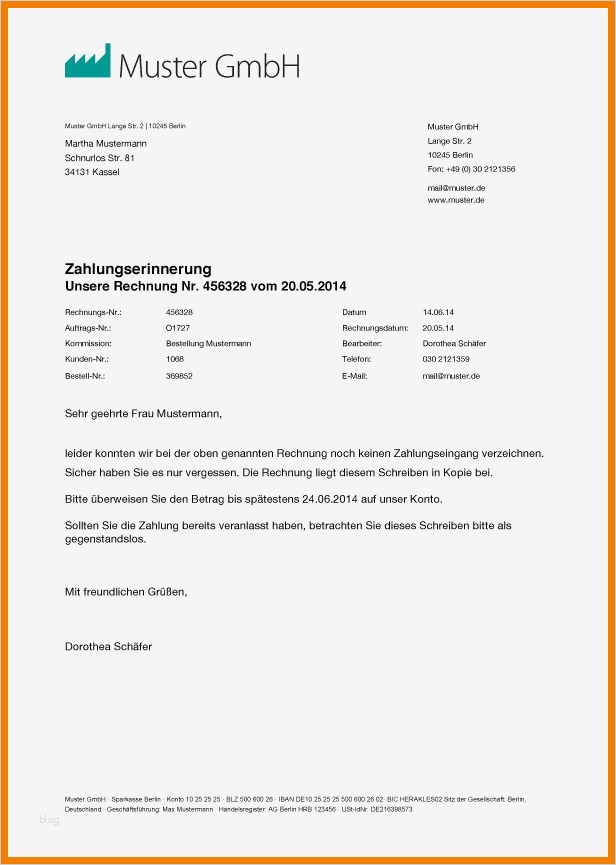 3 Mahnung Vorlage Gut 12 3 Mahnung Vorlage