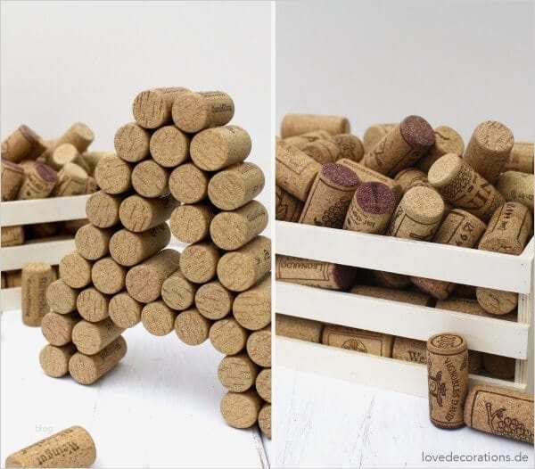 3d Buchstaben Vorlagen Kostenlos Inspiration Diy 3d Buchstaben Aus Korken Handmade Kultur