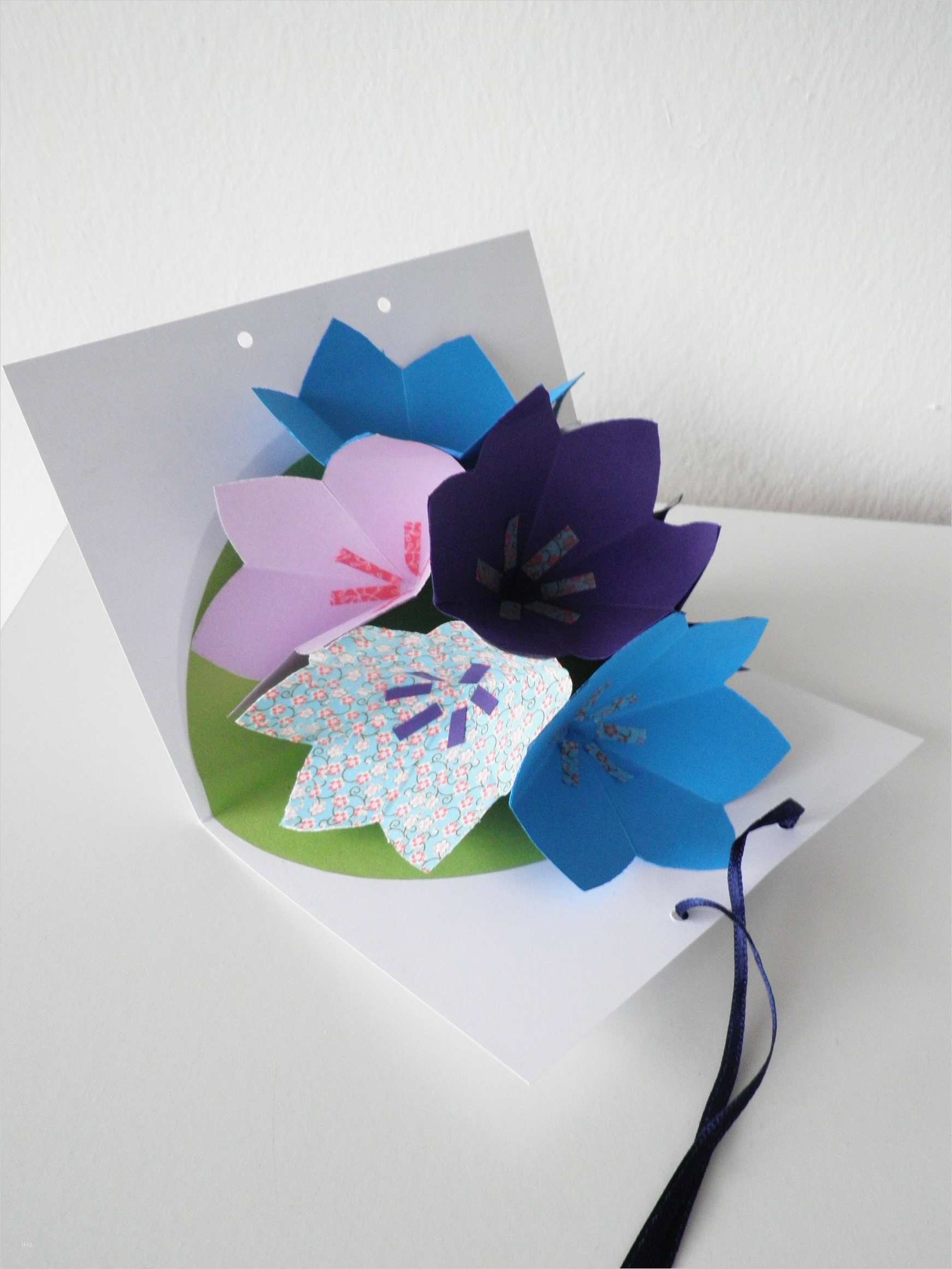 3d Karten Vorlagen Gut Pop Up Karte Mit Blumen