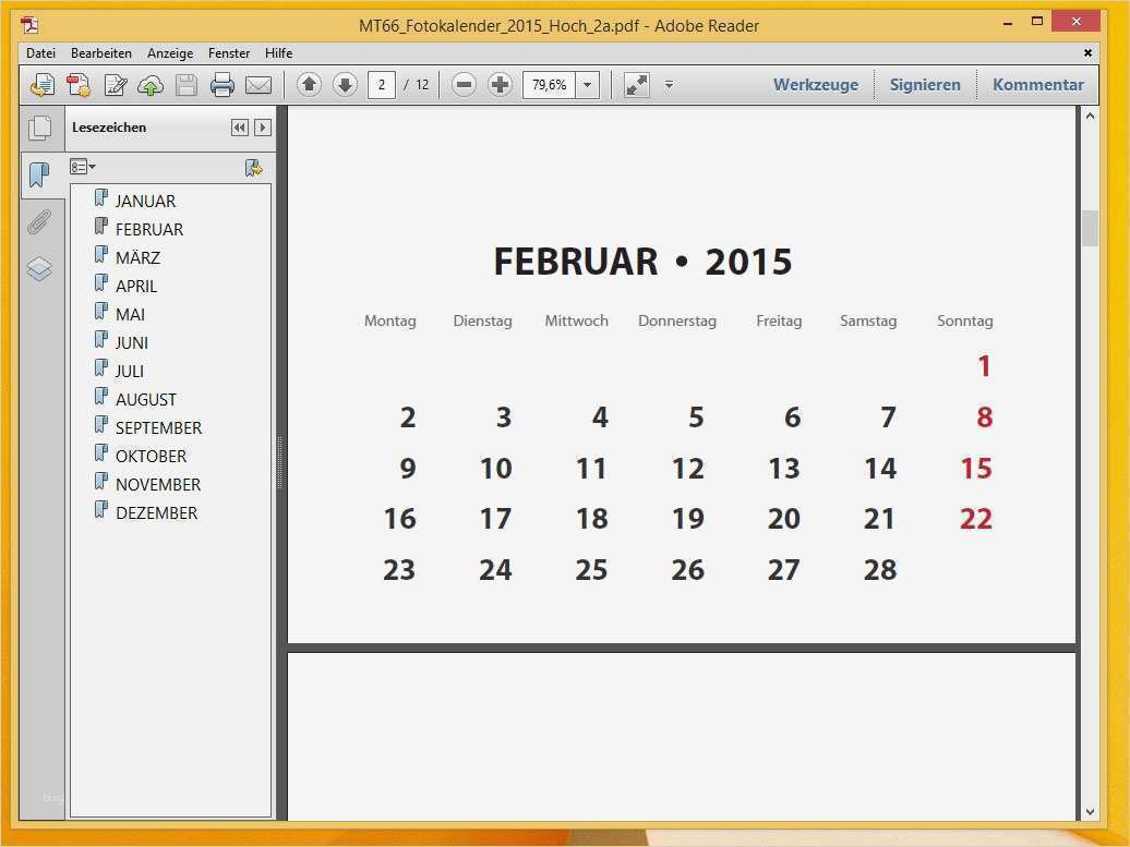 3d Vorlagen Download Bewundernswert Fotokalender 2015 Pdf Vorlagen Download Chip