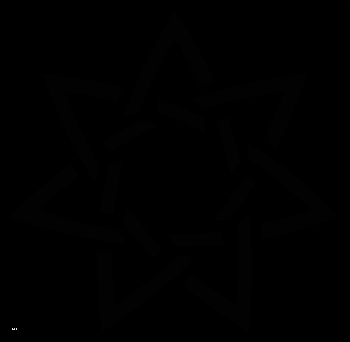 6 Zackiger Stern Vorlage Gut Heptagramm –