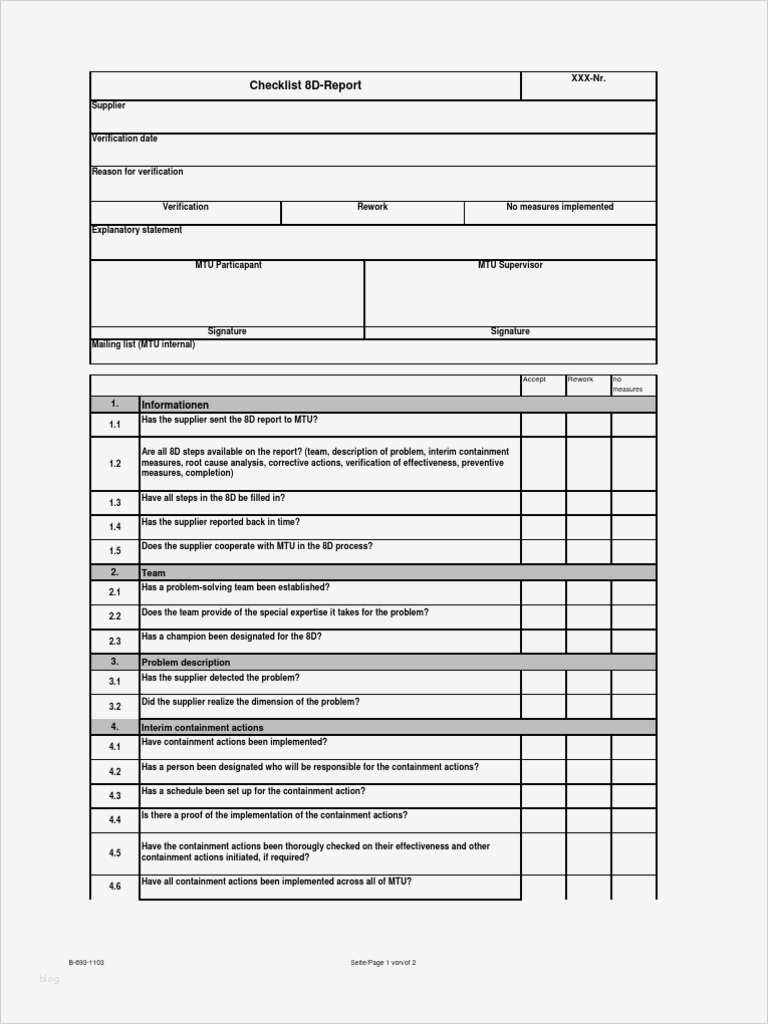 8d Report Vorlage Englisch Elegant 8d Report English Psychology & Cognitive Science