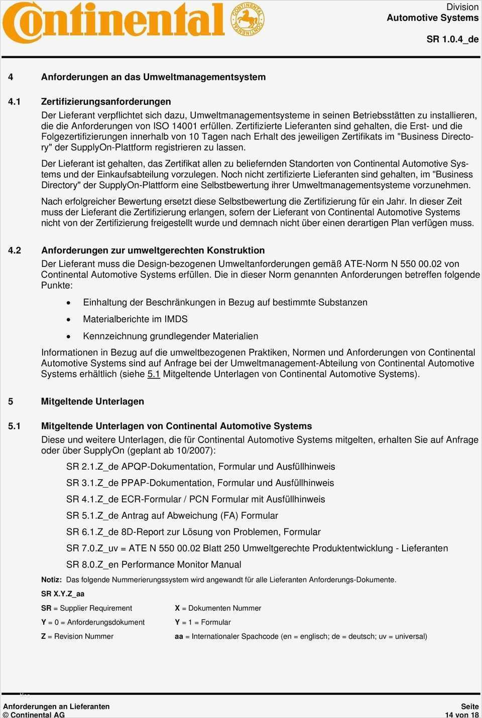 8d Report Vorlage Englisch Inspiration Anforderungen An Lieferanten Inhaltsverzeichnis Pdf