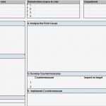 A3 Report Vorlage Excel Deutsch Elegant A3 Problem solving