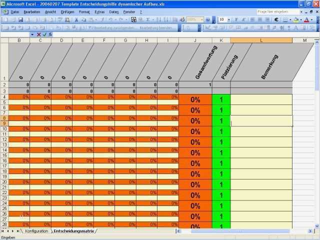 A3 Report Vorlage Excel Deutsch Hübsch Entscheidungsmatrix Excel Vorlage – Vorlagen 1001