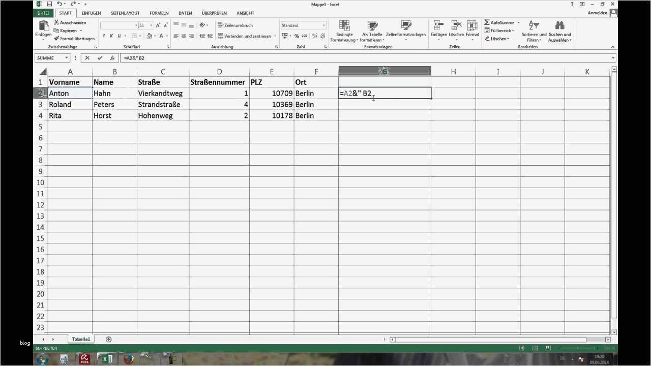 A3 Report Vorlage Excel Deutsch Schönste Excel 2010 2013 Zellen Zusammenfügen Tutorial