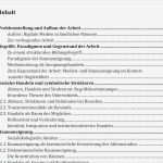 Abschlussarbeit Word Vorlage Beste Inhaltsverzeichnis In Word Erstellen