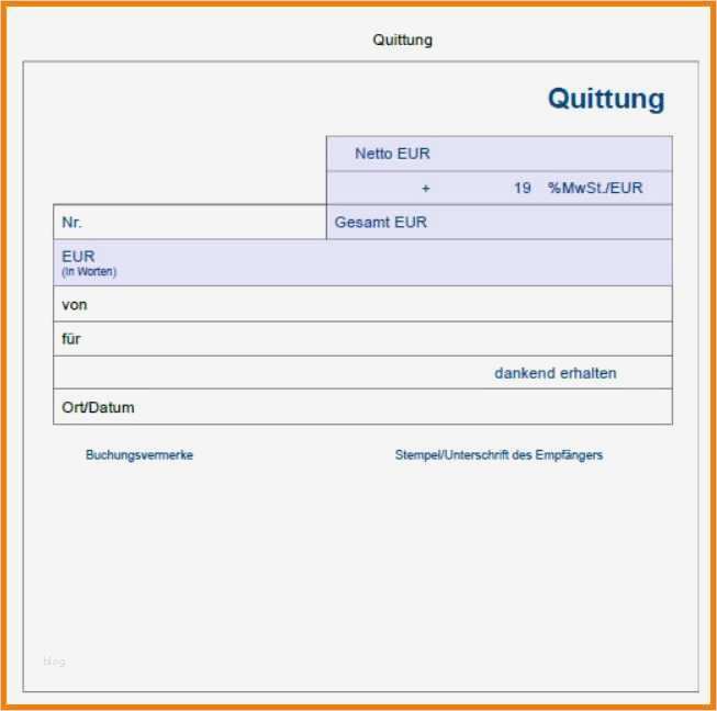 Absender Etiketten Vorlage Bewundernswert 7 Quittung Schreiben Muster