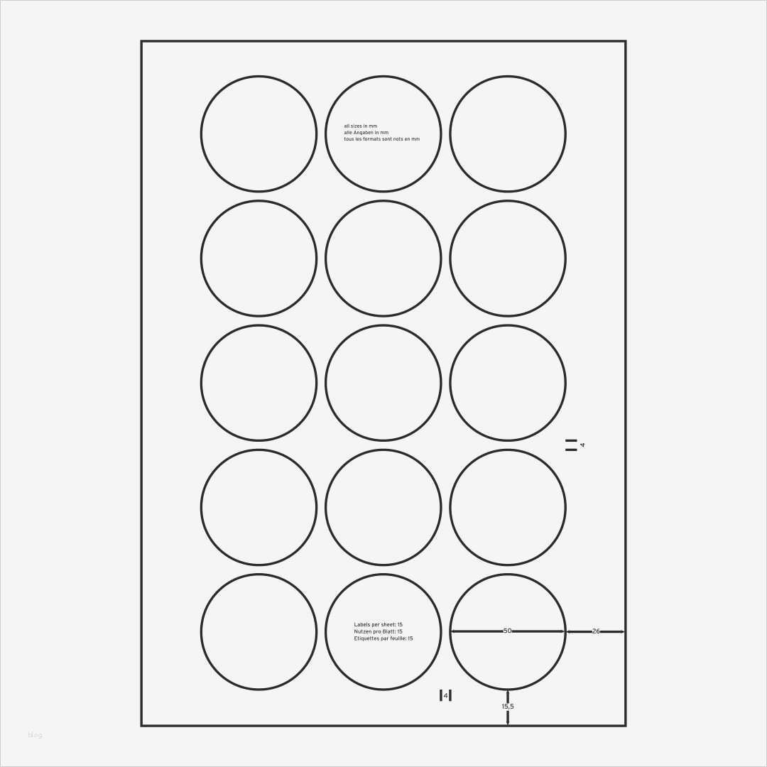 Absender Etiketten Vorlage Einzigartig 50mm Etiketten Rund May Spies Premium Color Laser 15