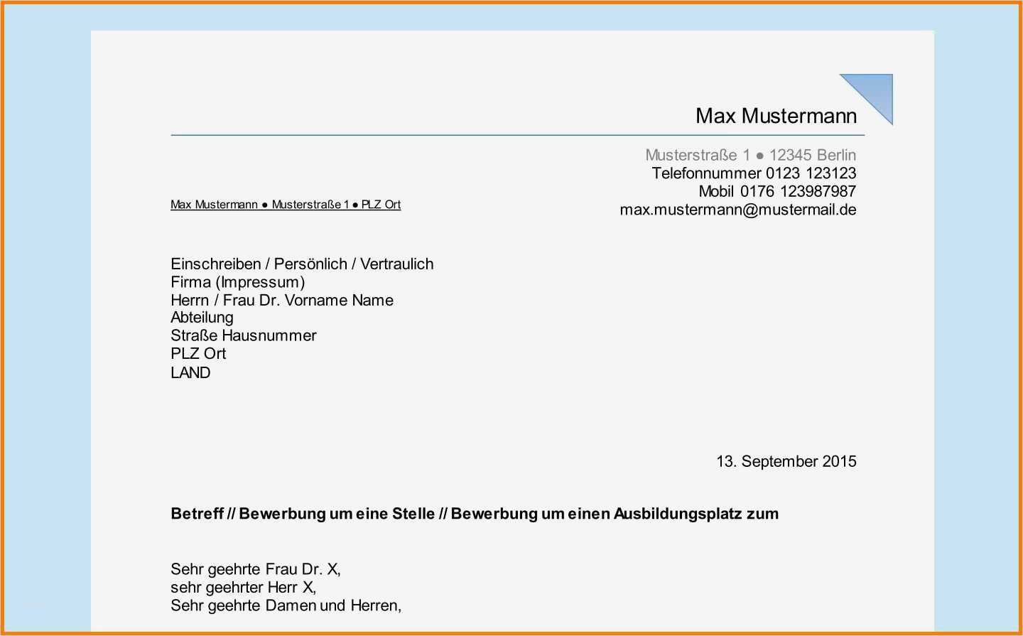 Absender Etiketten Vorlage Erstaunlich 11 Briefkopf Absender