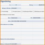 Absender Etiketten Vorlage Fabelhaft 7 Eigenbeleg Vorlage