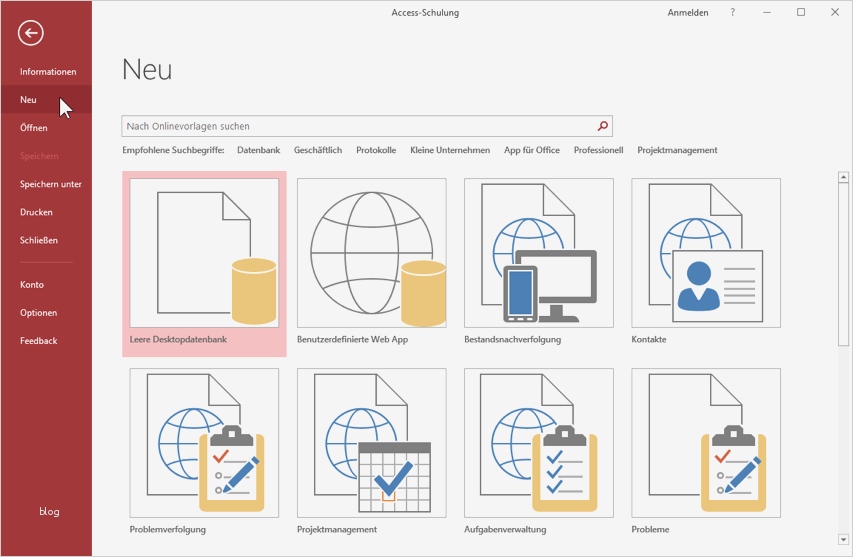 Access 2016 Vorlagen Elegant Schulungsunterlagen Microsoft Access 2016 Einführung