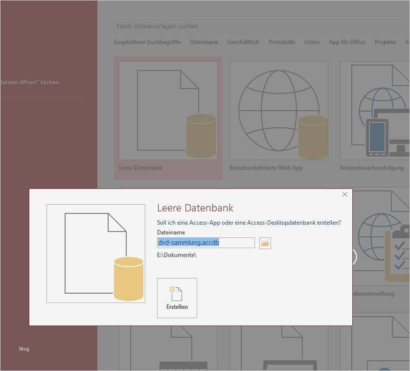 Access 2016 Vorlagen Großartig Ruckzuck Mit Microsoft Access Eine Datenbank Erstellen