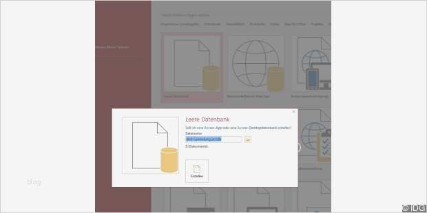 Access 2016 Vorlagen Wunderbar Ruckzuck Mit Microsoft Access Eine Datenbank Erstellen
