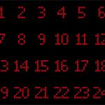 Adventskalender Sticken Vorlagen Gut Cross Stitch Adventskalender Zahlen In Verschiedene