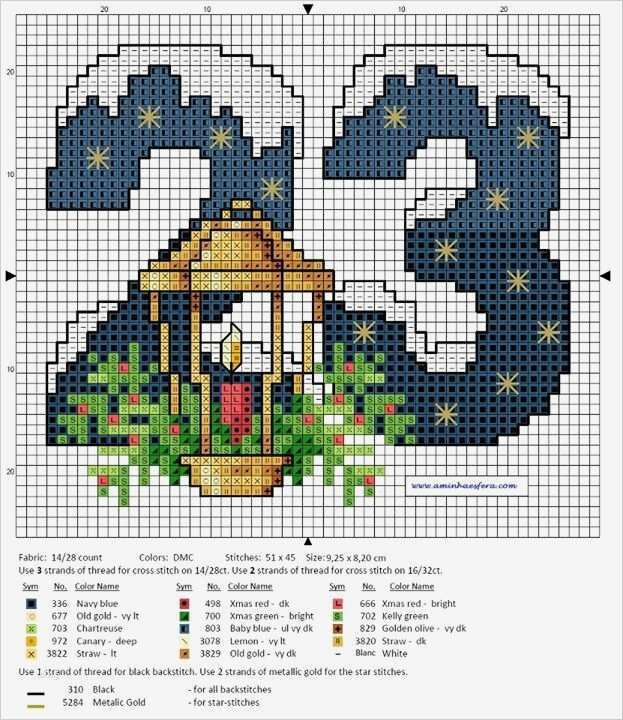 Adventskalender Sticken Vorlagen Inspiration Calendario De Azviento Sticken
