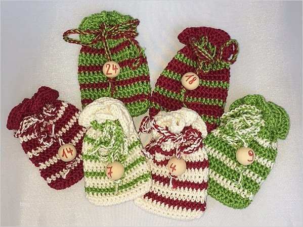 Adventskalender Sticken Vorlagen Neu Adventskalender Geschenkverpackung Häkeln