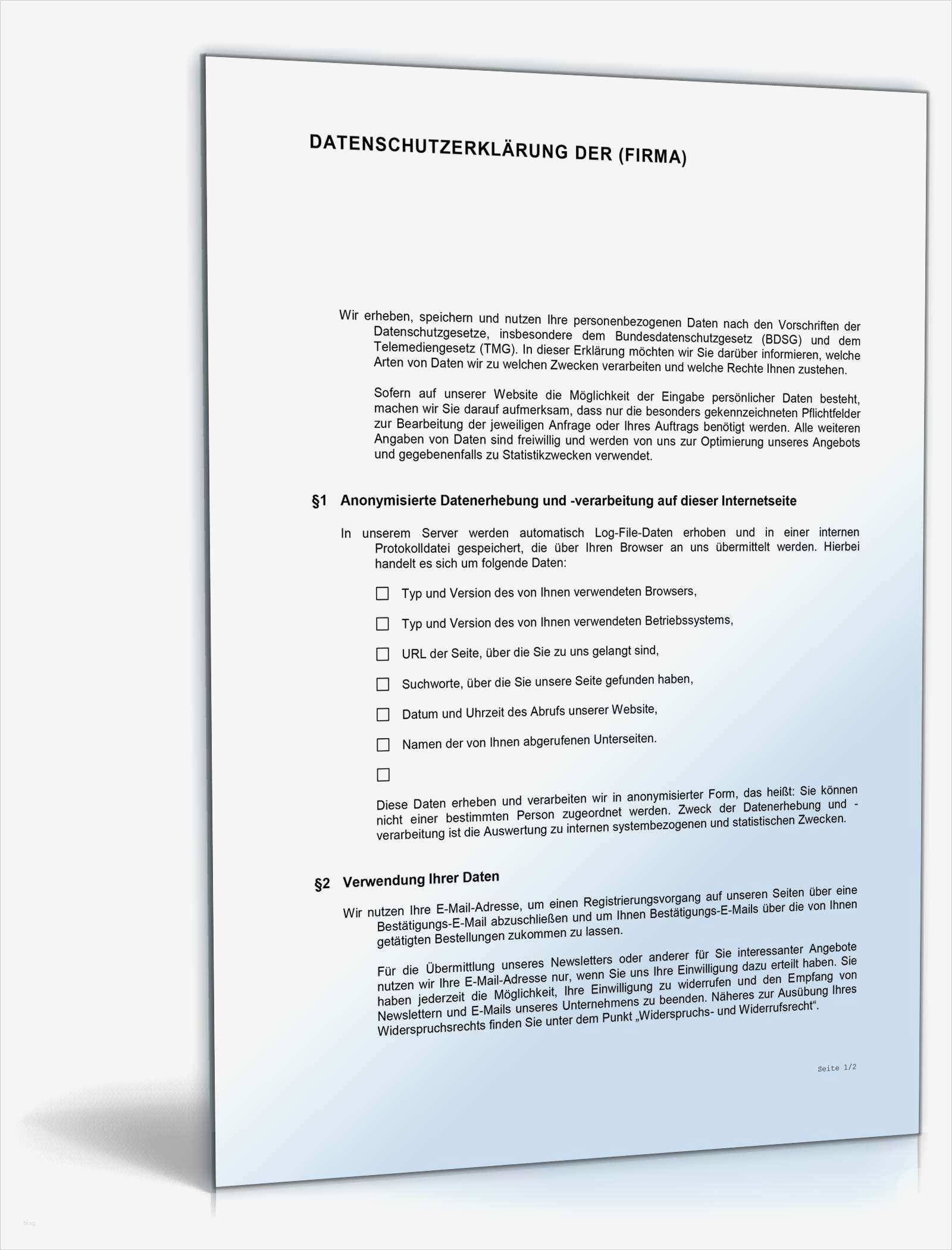 Agb Onlineshop Vorlage Wunderbar Datenschutzerklärung Für Einen Line Shop • De Agb Download