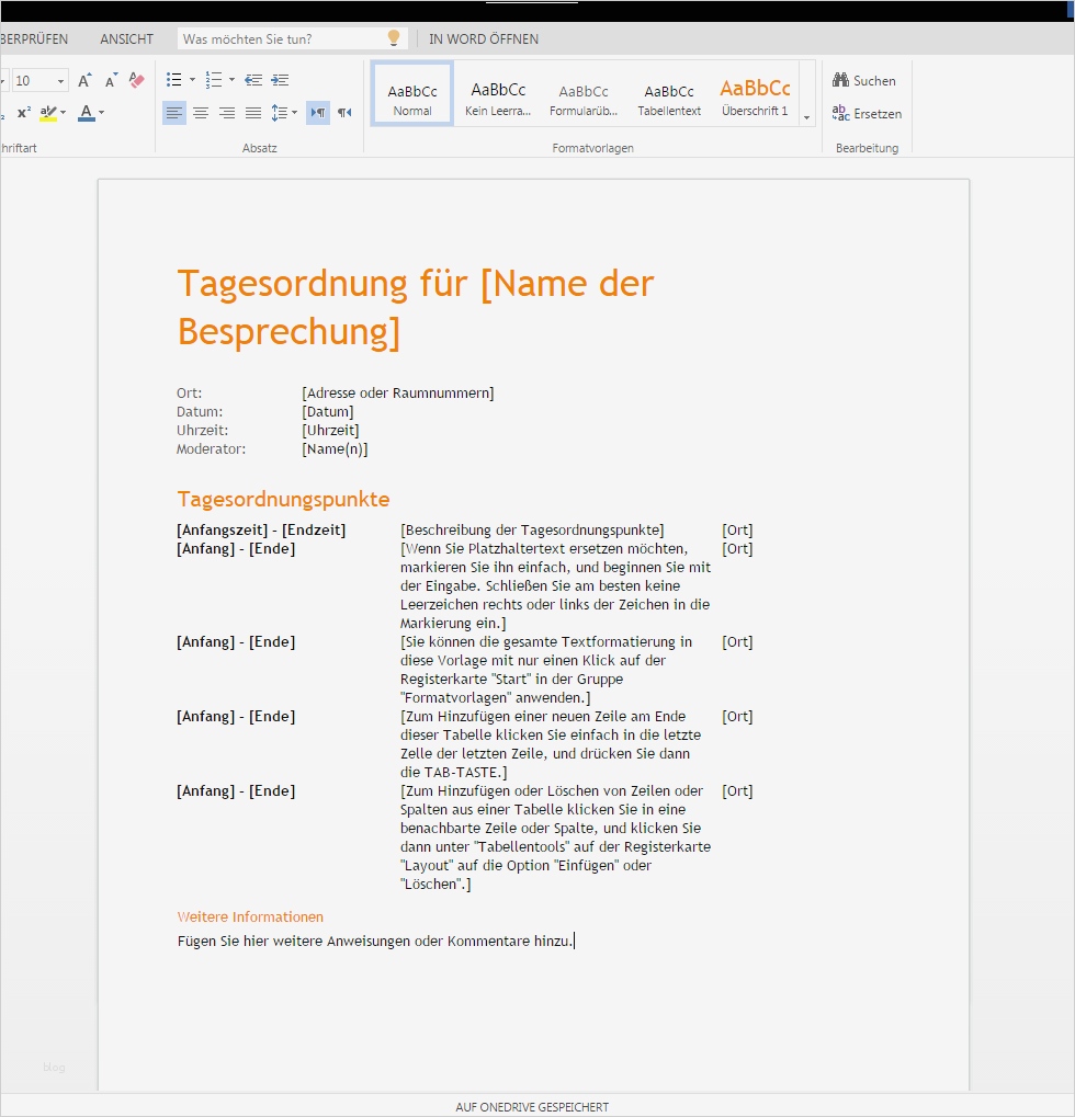 Agenda Vorlage Word Kostenlos Beste Tagesordnung Für Eine Geschäftliche Besprechung