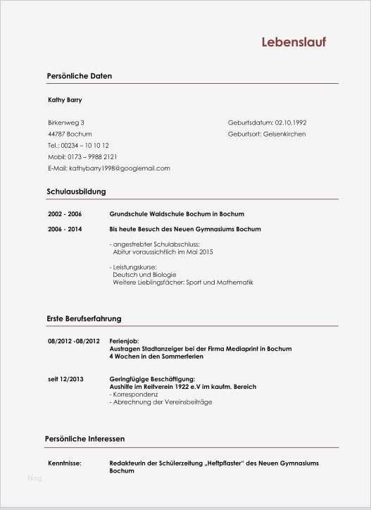 Bewerbung schreiben Azubi