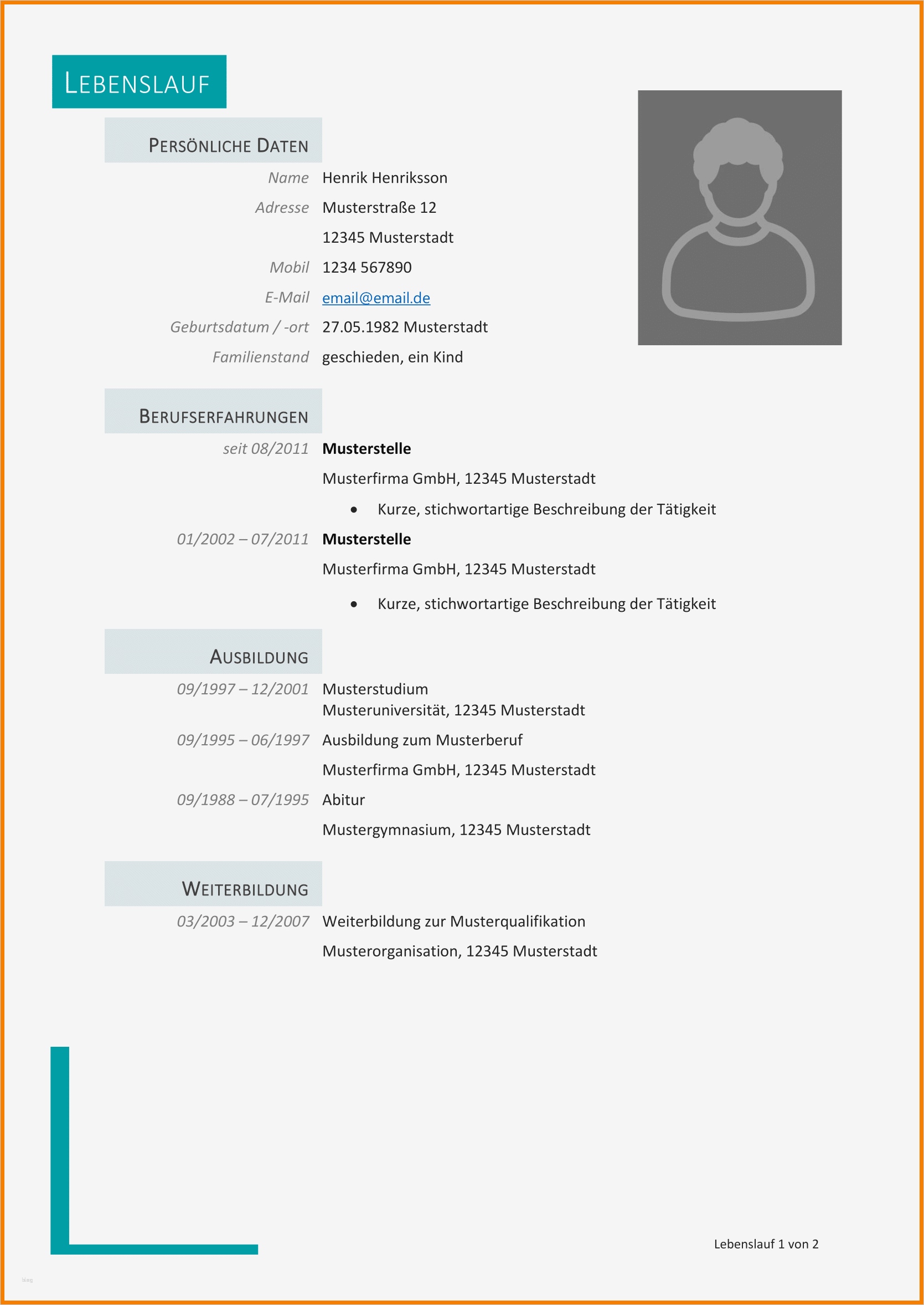 Agentur Für Arbeit Vorlage Lebenslauf Schön 9 Lebenslauf form