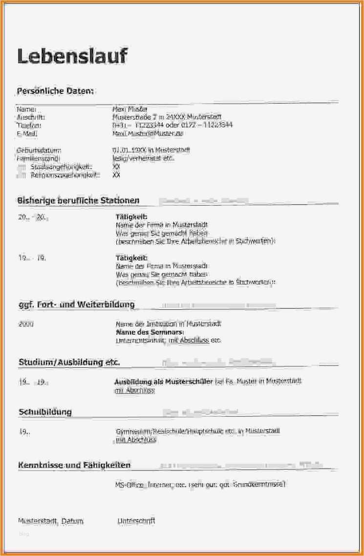 Aktenordner Beschriften Vorlage Word Schönste 9 Lebenslauf Vorlage Word