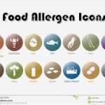 Allergenkennzeichnung Vorlage Download Hübsch Lebensmittel Allergen Ikonen Stock Abbildung Bild