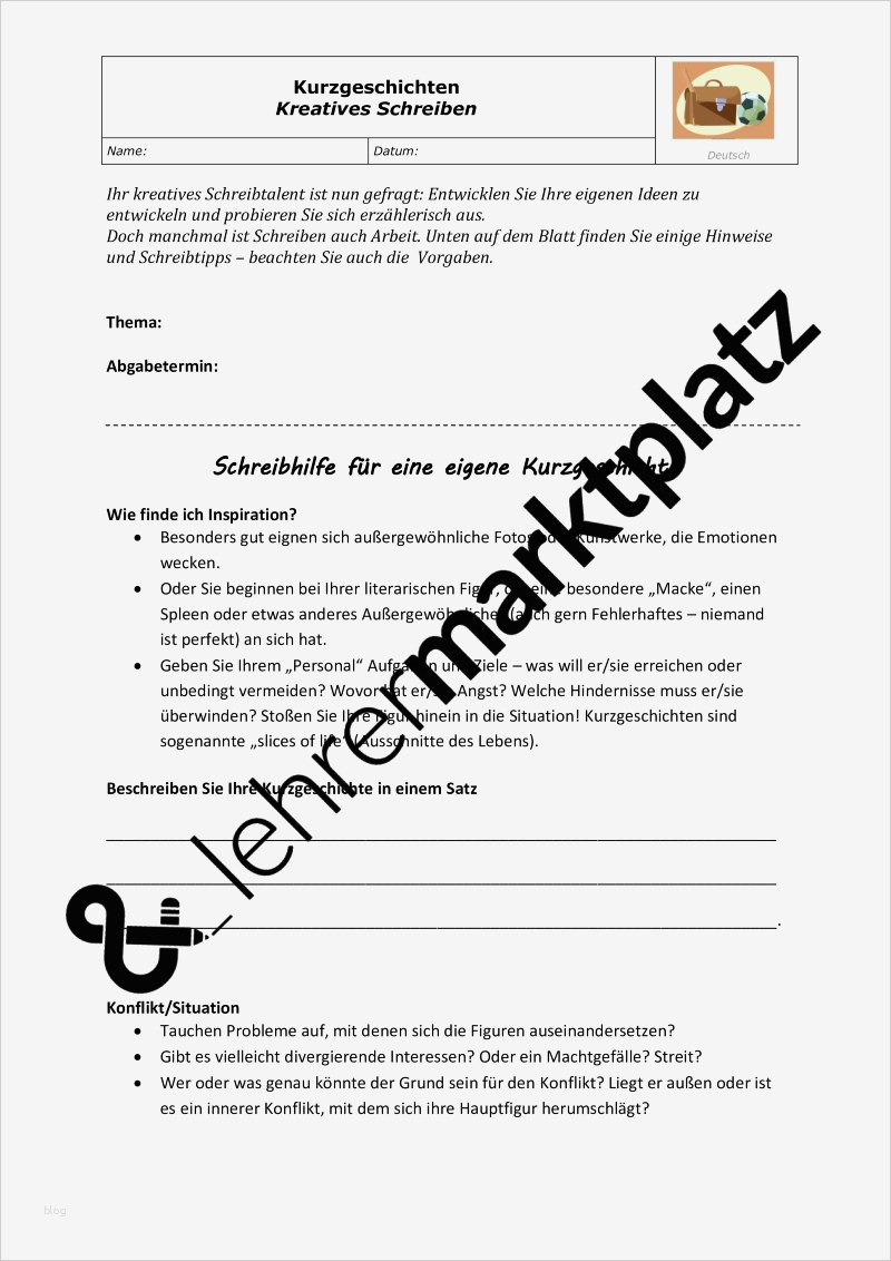 Amazon Agb Vorlage Schön Schreibplan Kurzgeschichte Kreatives Schreiben