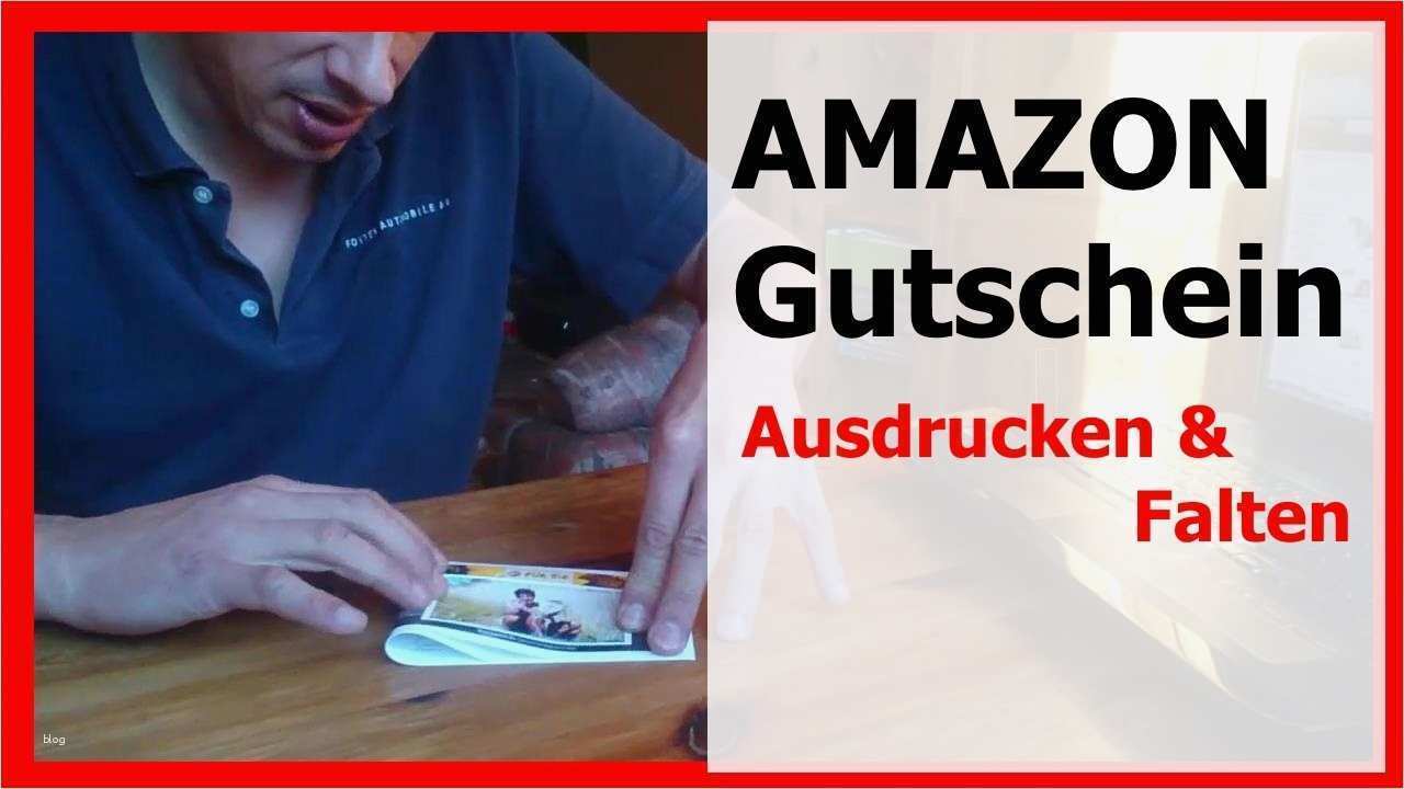 Amazon Bewertung Vorlage Cool Amazon Gutschein Ausdrucken & Falten Video 2