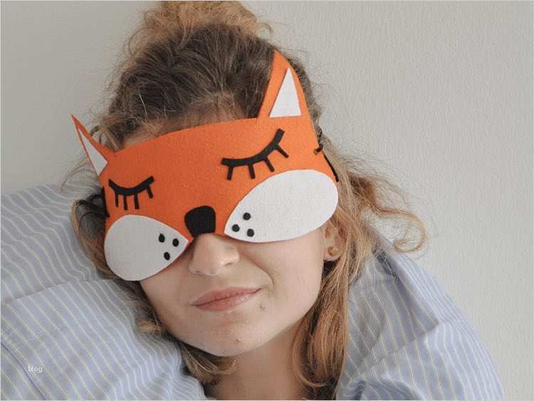 Amazon Bewertung Vorlage Süß Fuchs Schlafmaske Aus Filz Basteln